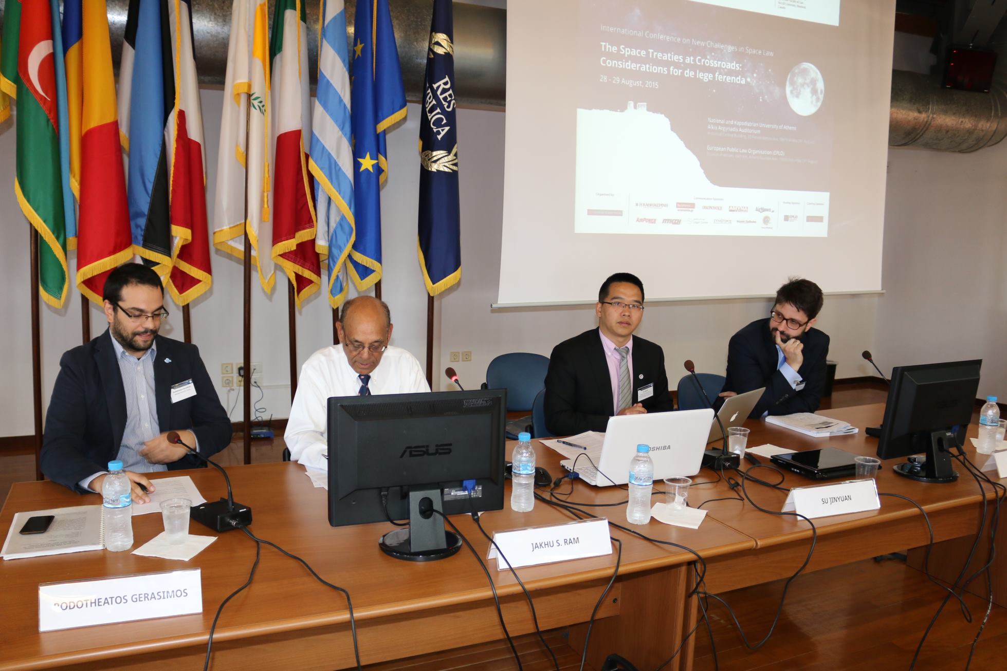 Associate Professor Su Speaks on Active Debris Removal at Athens Space Law Conference